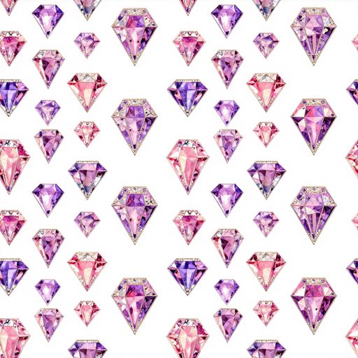 The Amethyst Confetti pattern