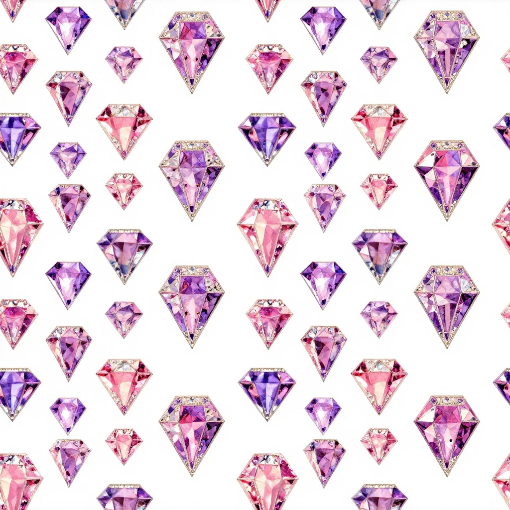 The Amethyst Confetti pattern