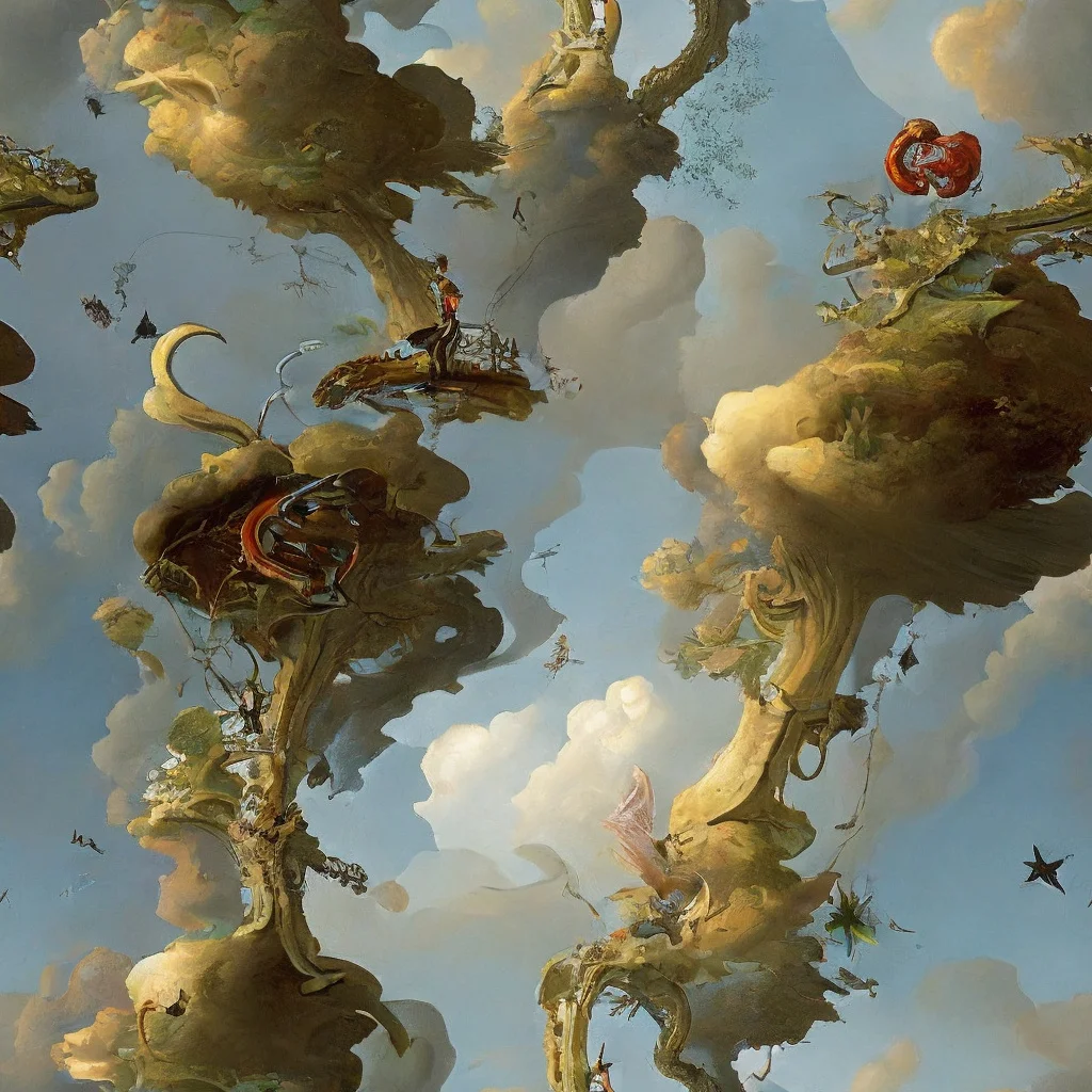 The Cloudbound Canopy pattern