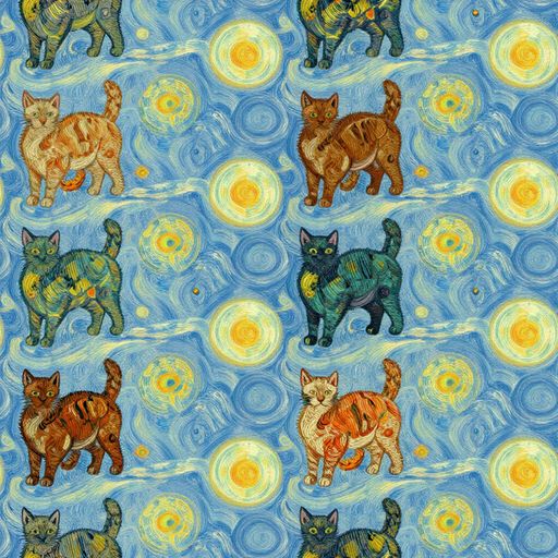 The Starry Night Prowl pattern