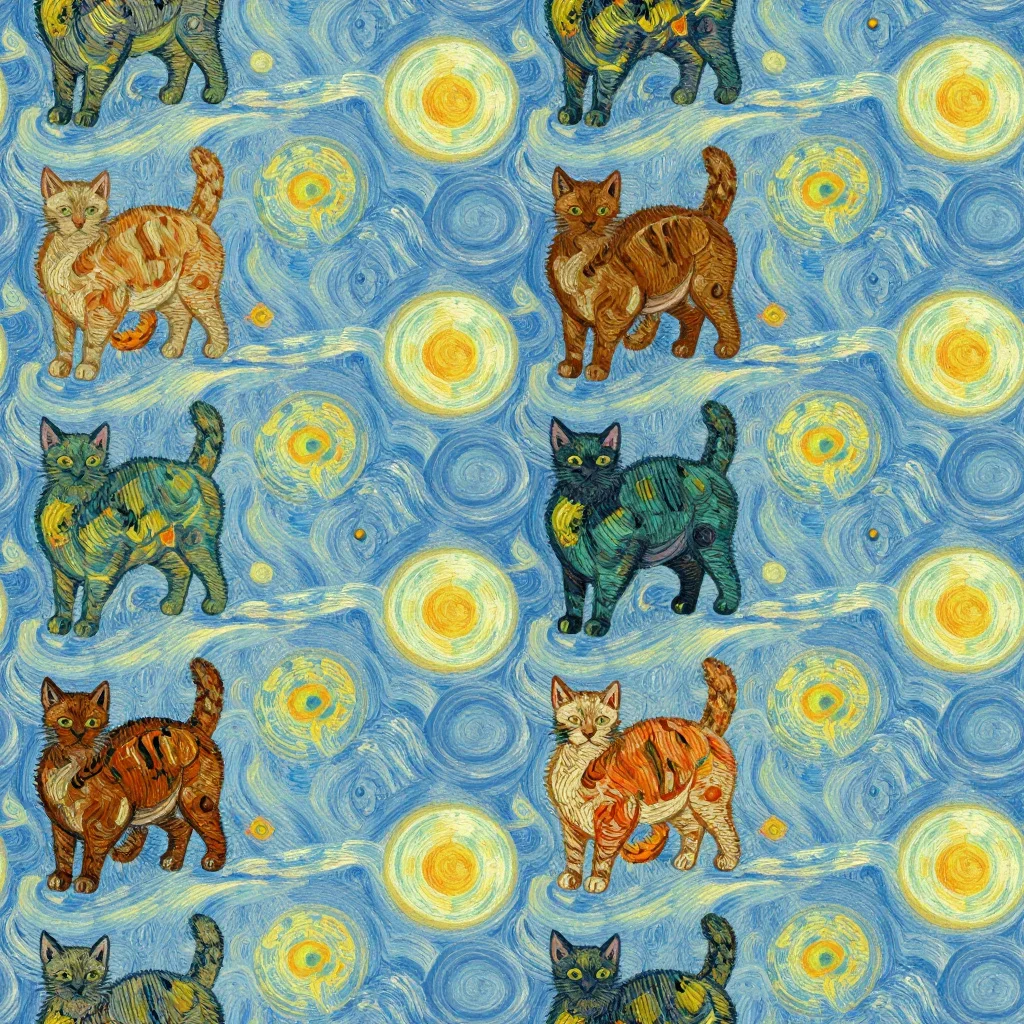 The Starry Night Prowl pattern