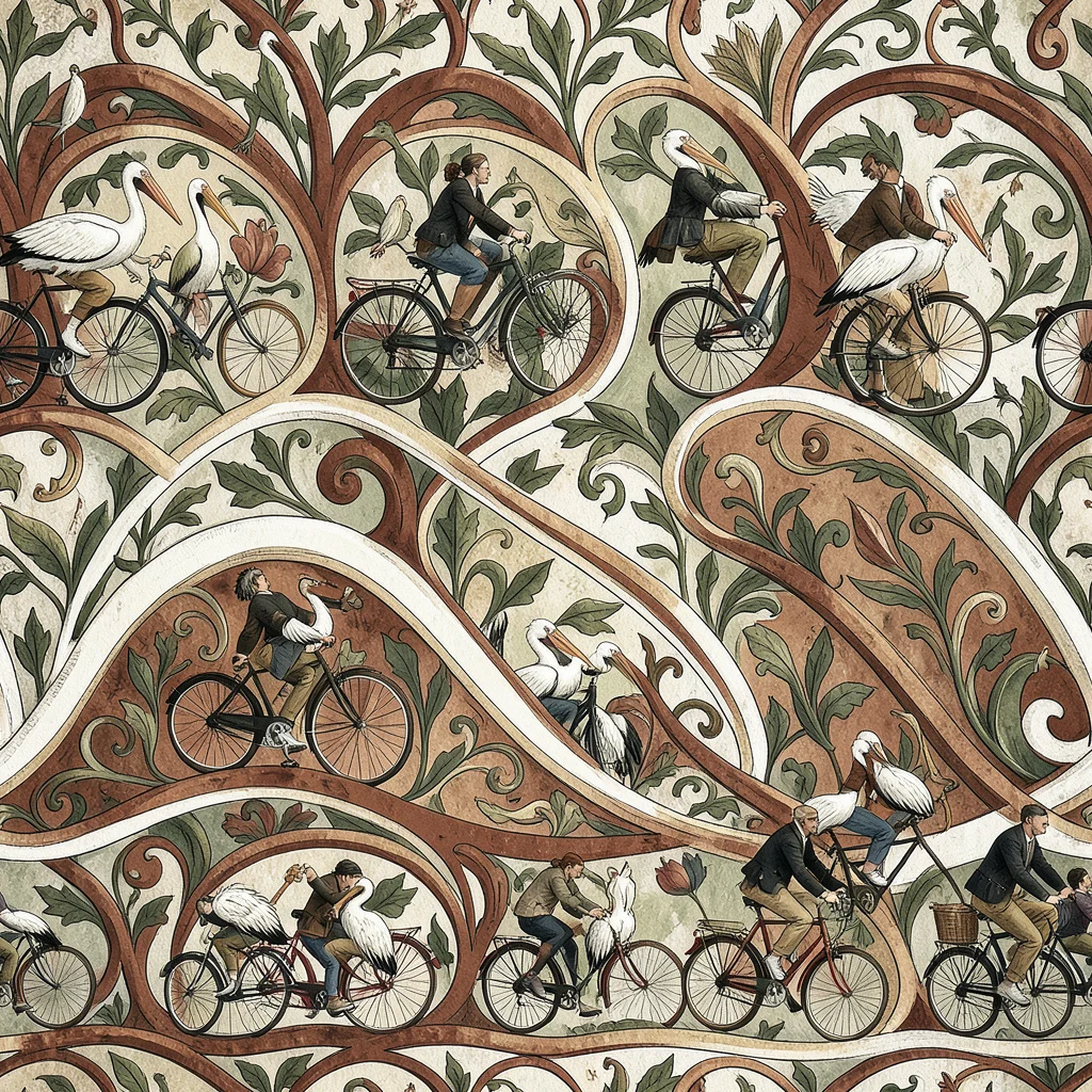 The Storks in Motion pattern