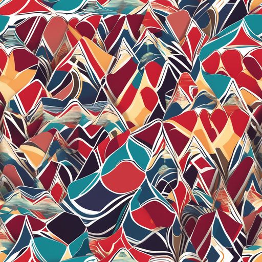 The Chromatic Shardwork pattern