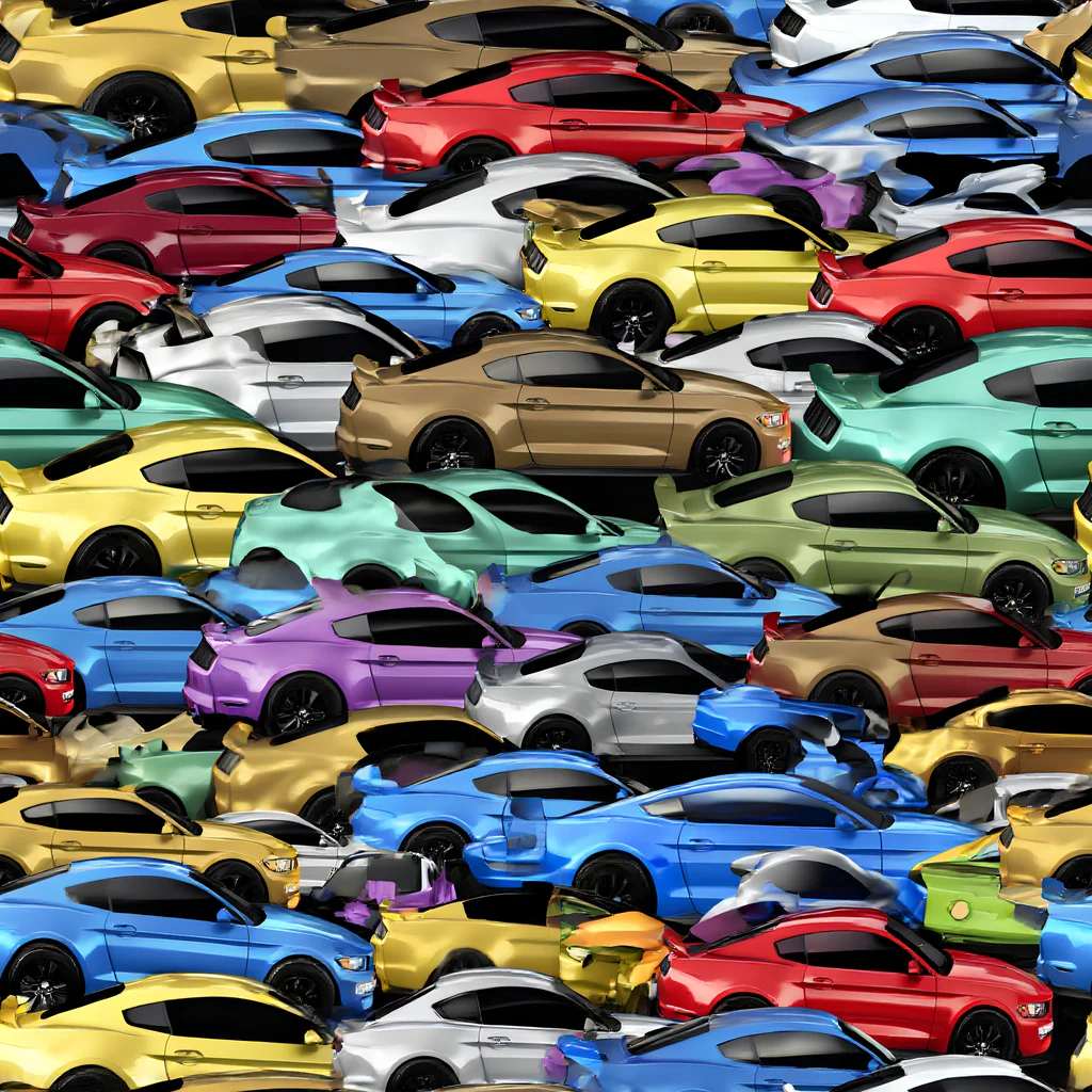 The Neon Motorpool pattern