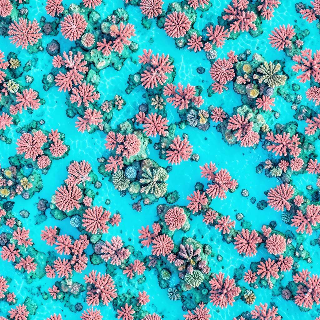 The Coral Lagoon pattern
