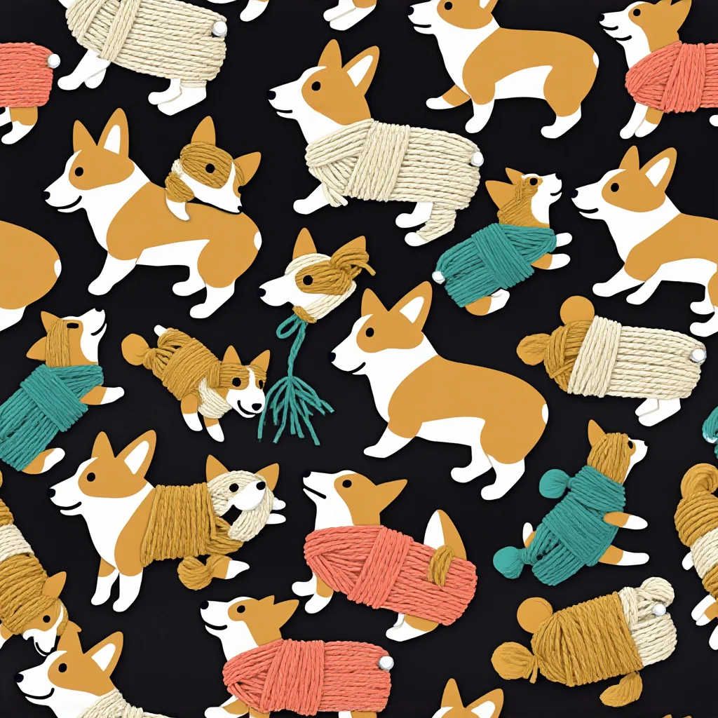 The Corgi Cozy pattern