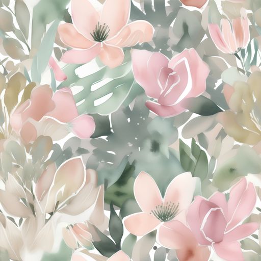 The Sage Blossom pattern