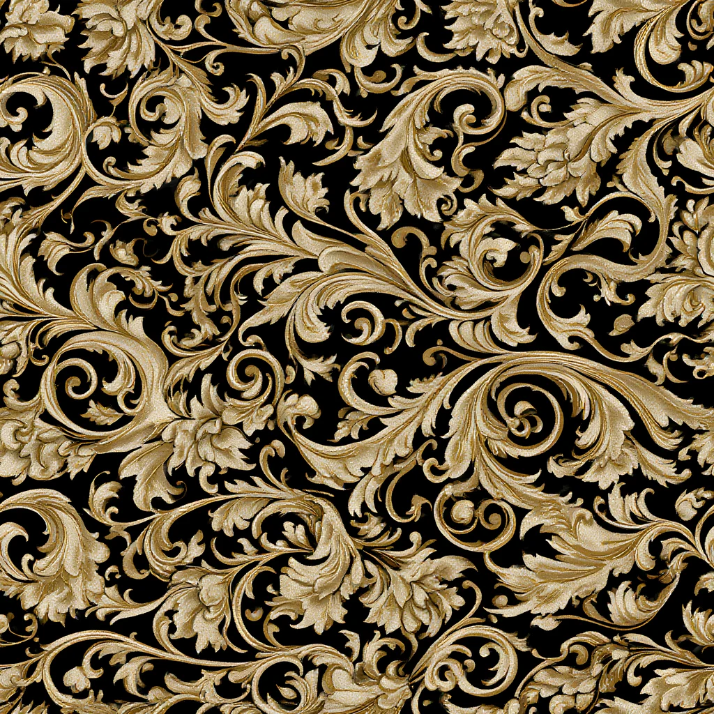 The Midnight Acanthus pattern