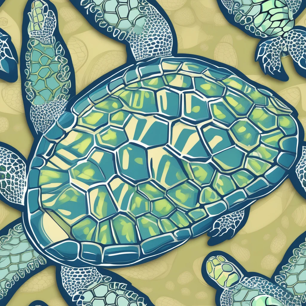 The Sea Glass Tortoises pattern