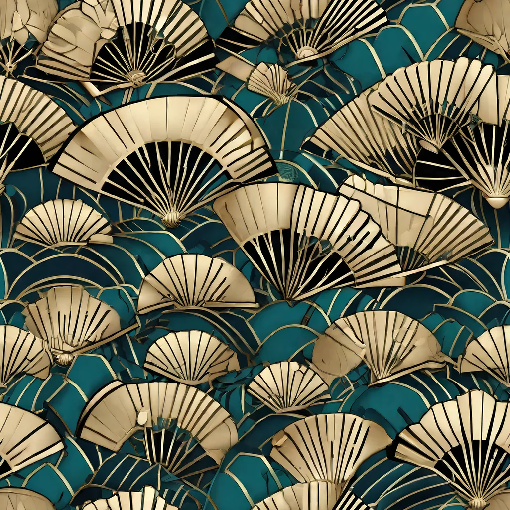 The Gilded Fan Dance pattern