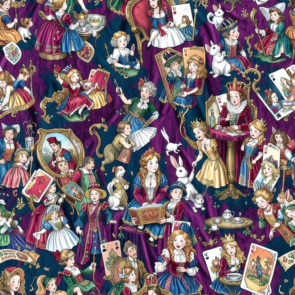 The Wonderland Court pattern