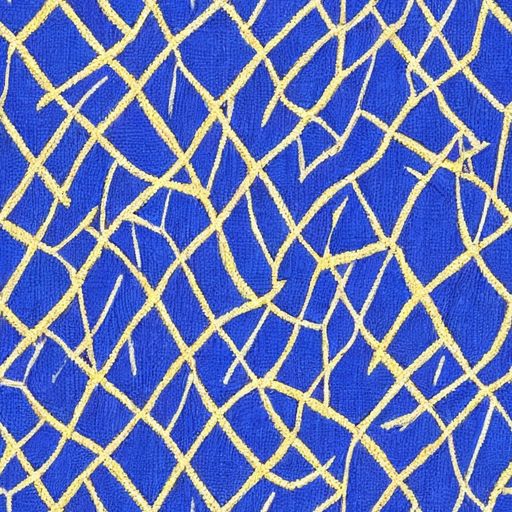 The Cobalt Tangle pattern