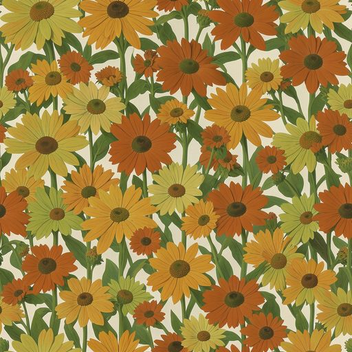 The Autumn Sunflower Symphony pattern