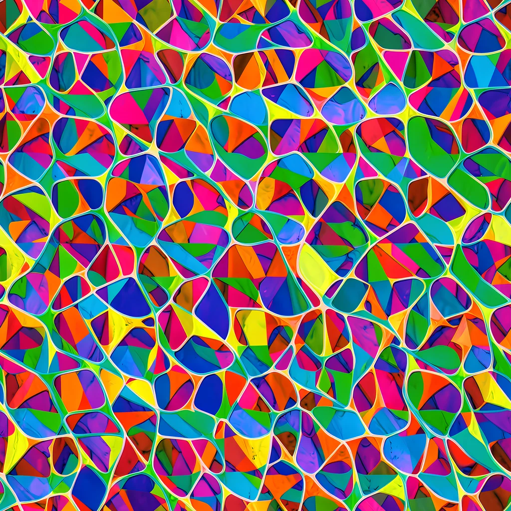 The Chromatic Labyrinth pattern