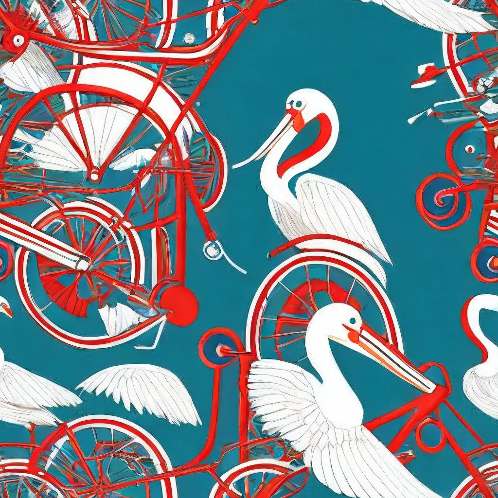 The Scarlet Aviary pattern