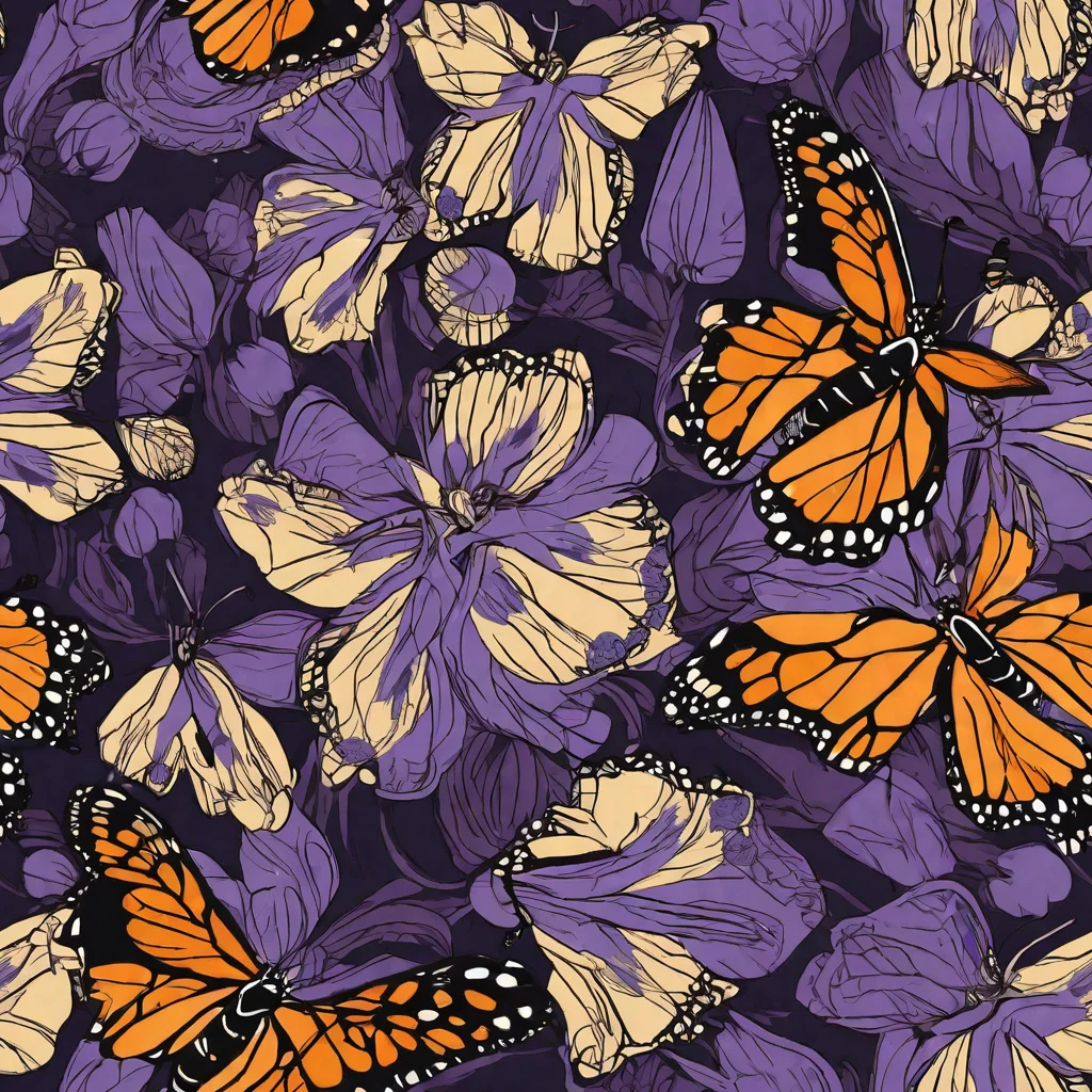 The Midnight Monarchs pattern