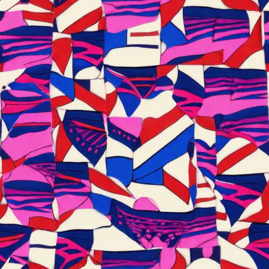 The Neon Cabana pattern