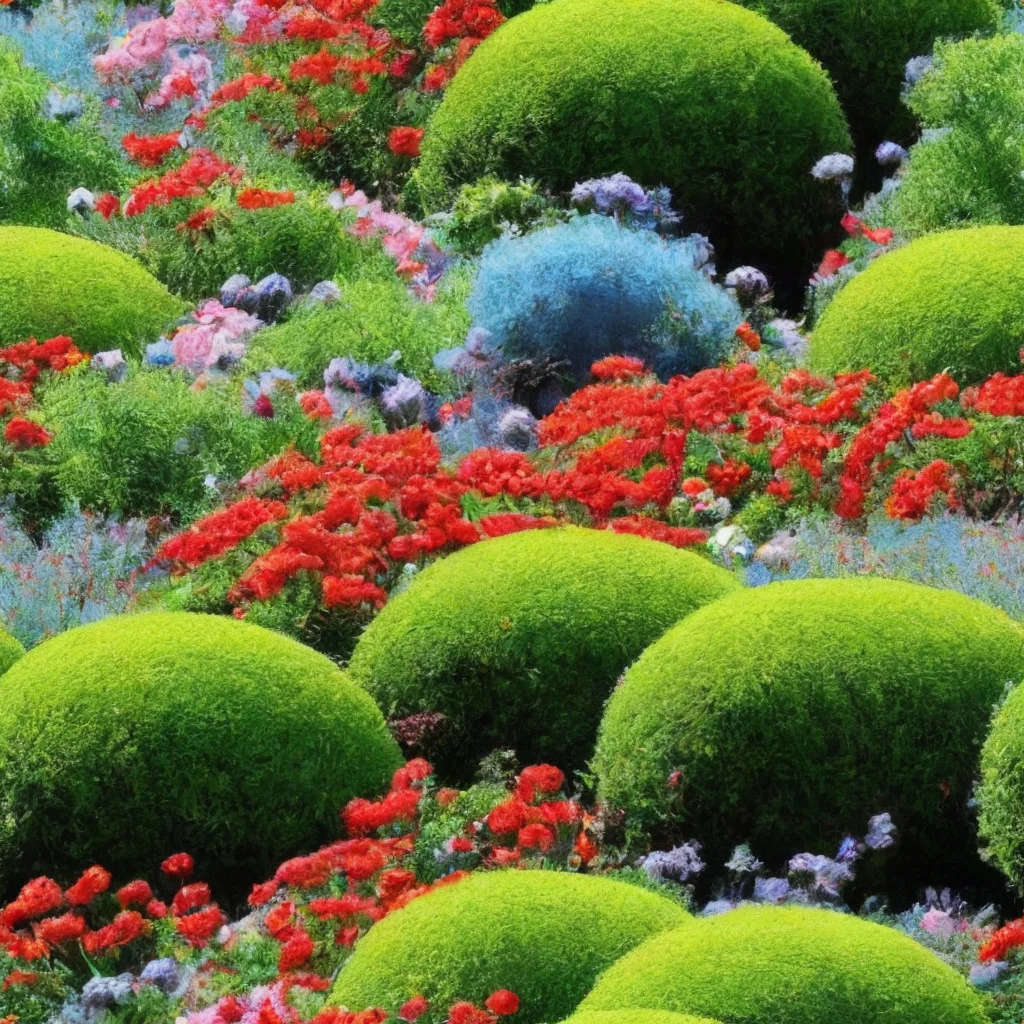 The Crimson Moss pattern