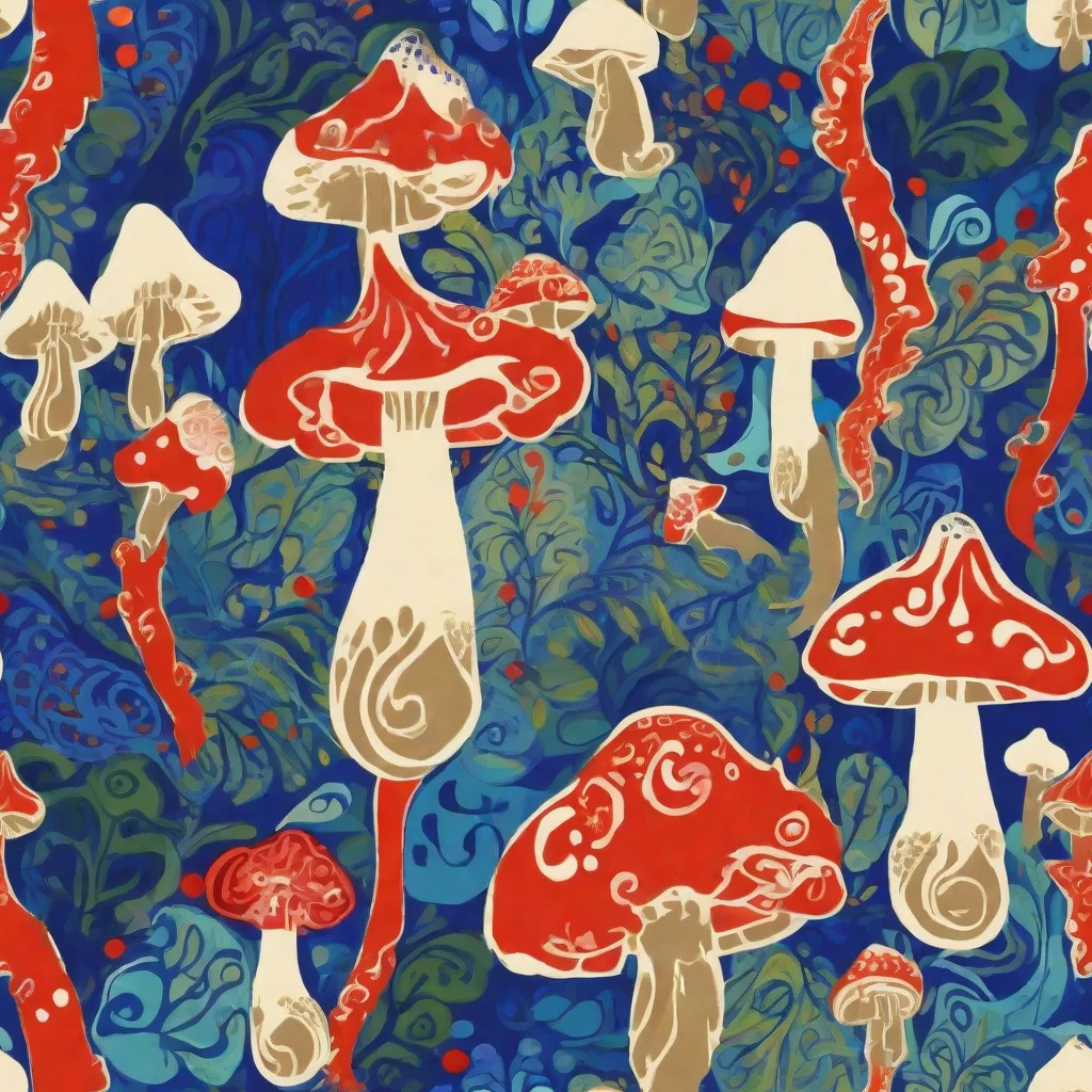 The Scarlet Spore Garden pattern