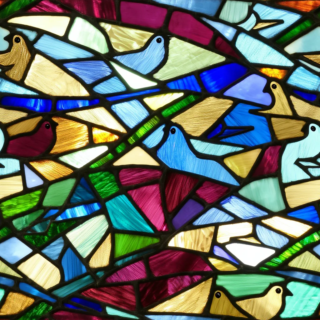 The Birdsong Mosaic pattern