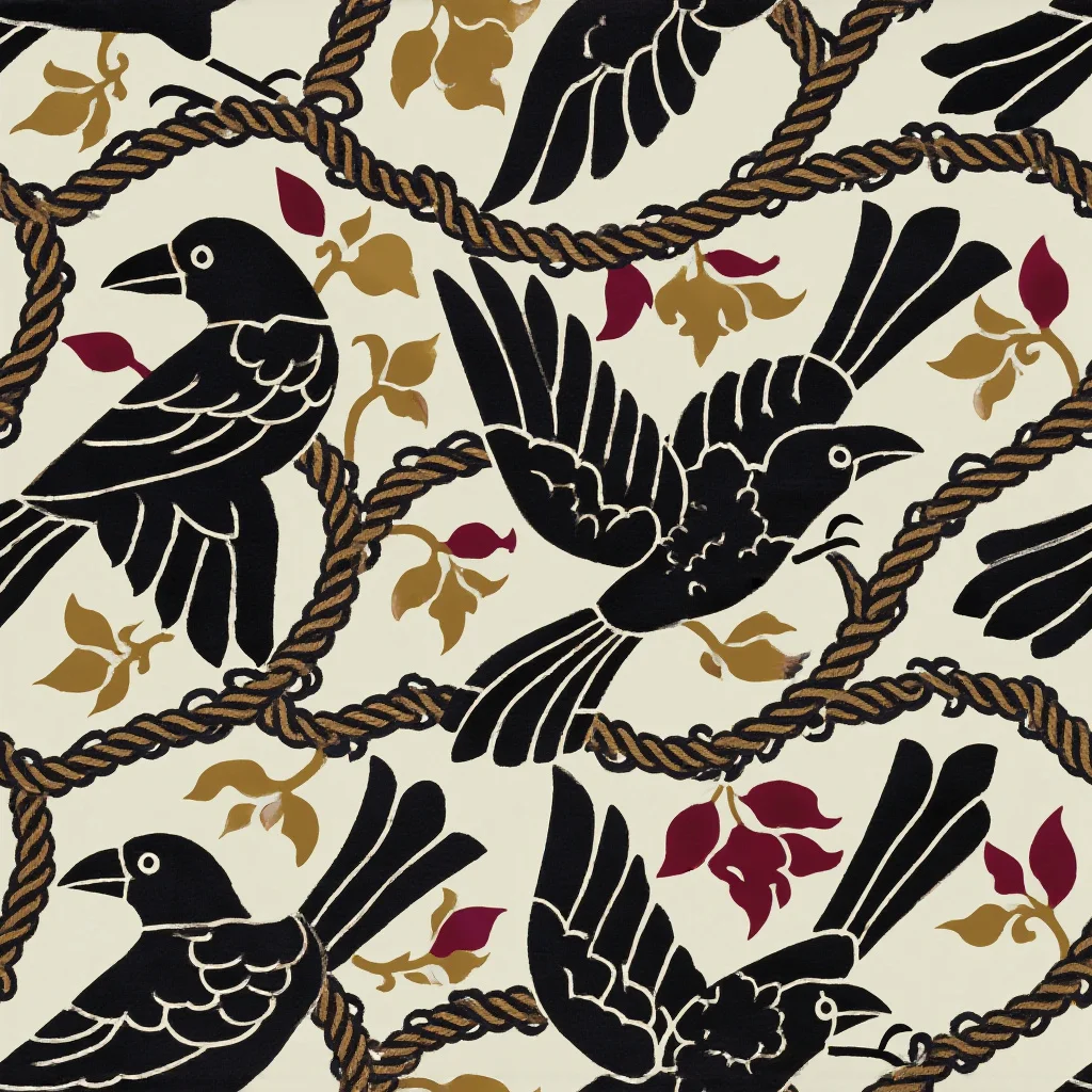 The Ropebound Rooks pattern
