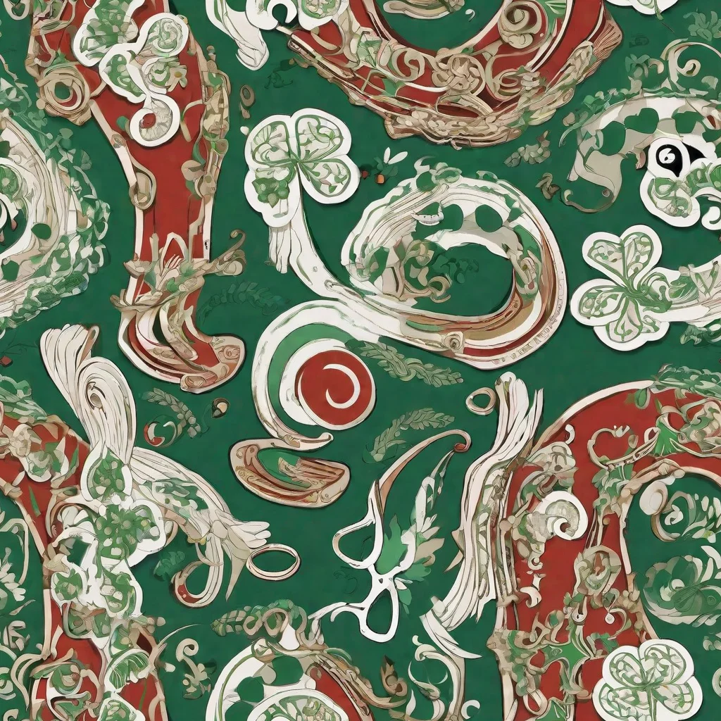 The Emerald Curlicue pattern