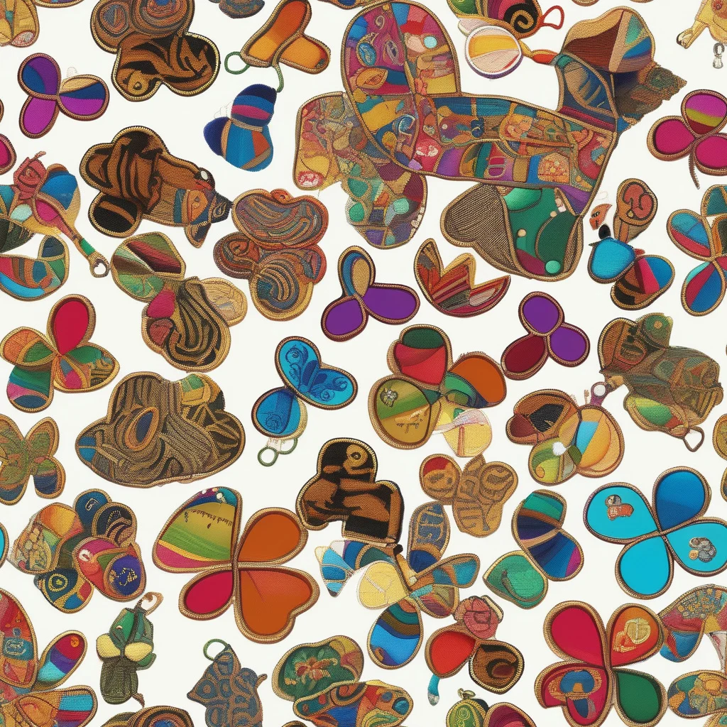 The Kaleidoscope Charms pattern