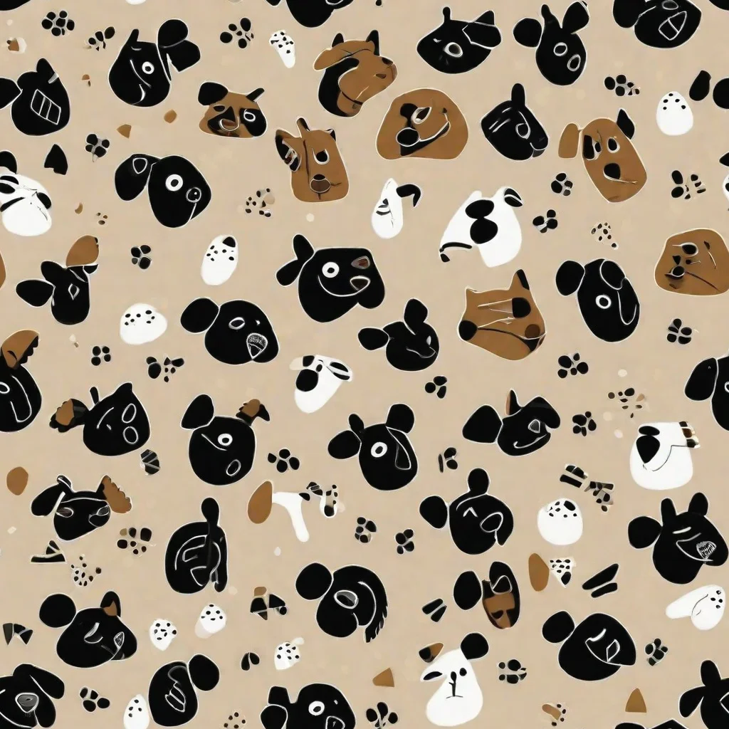 The Pawprint Parade pattern