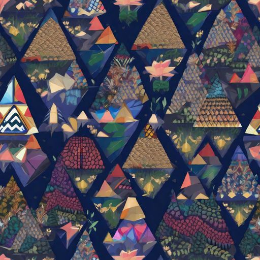 The Triangle Garden pattern