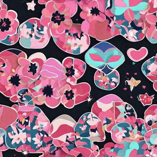 The Bouquet Noir pattern