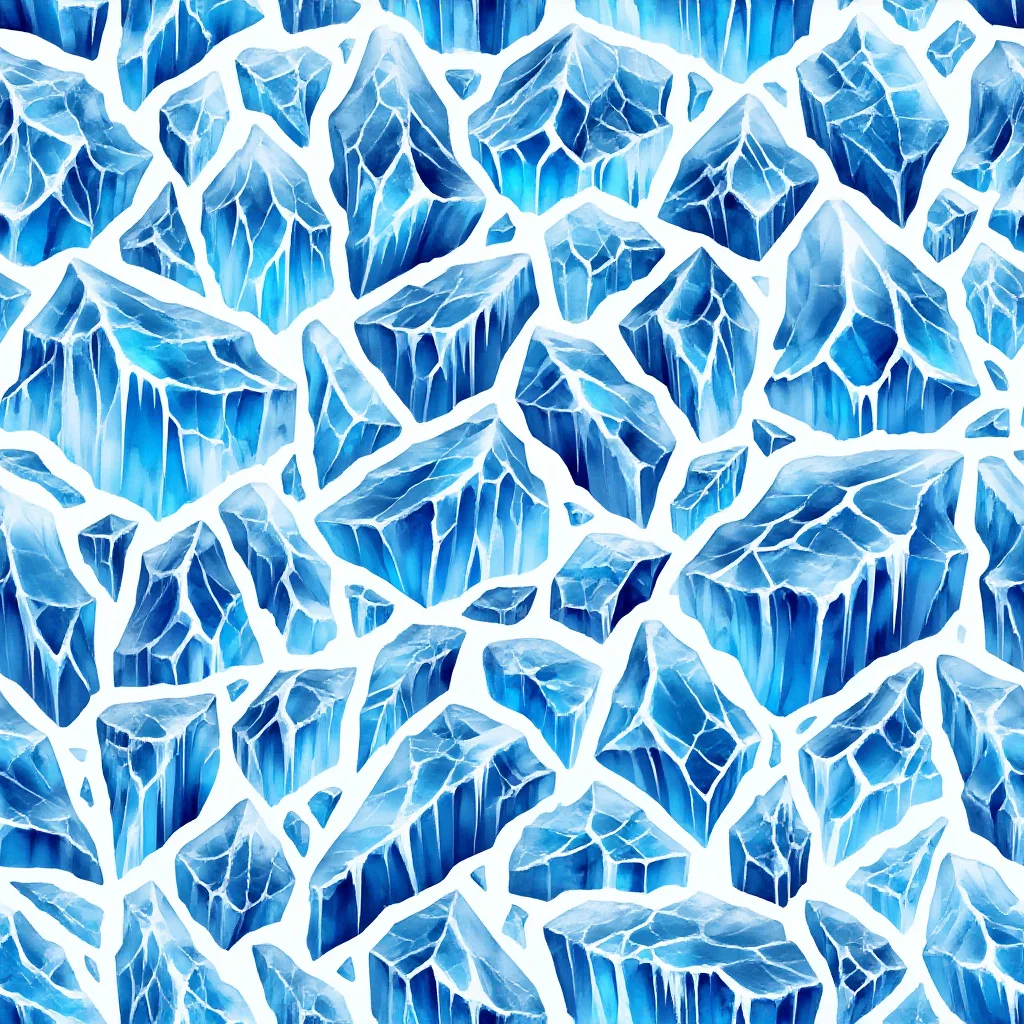 The Glacial Mosaic pattern