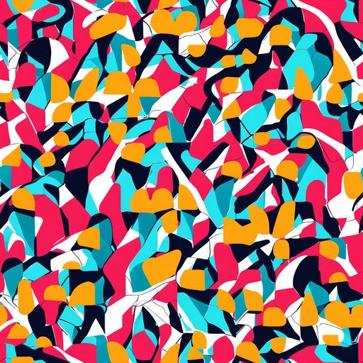 The Neon Figure Flux pattern