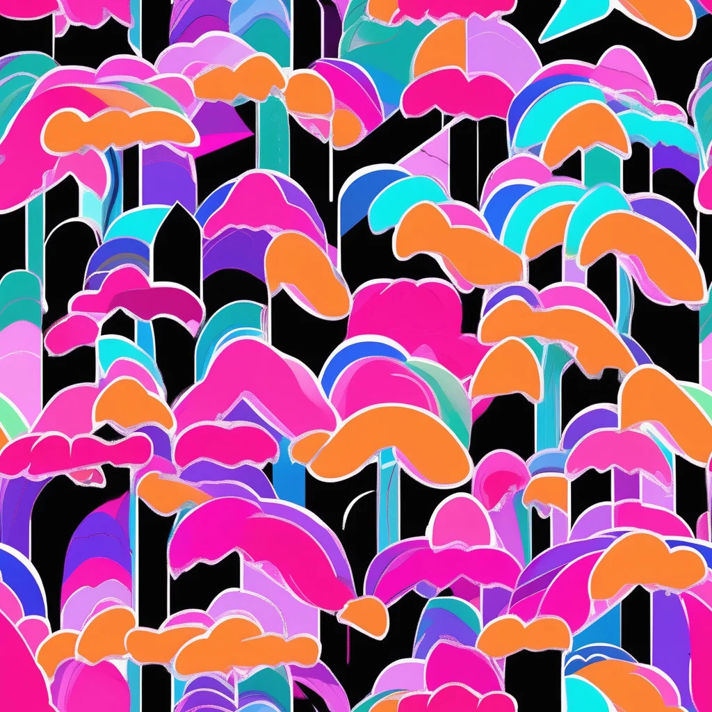 The Midnight Mushroom pattern