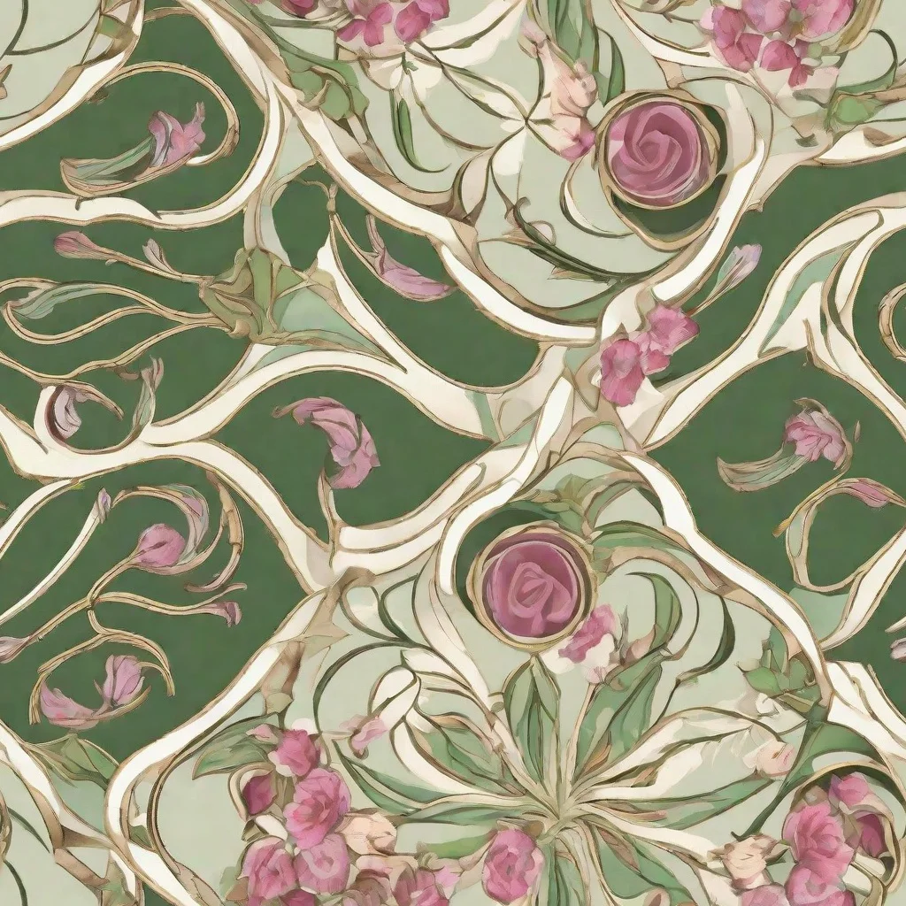 The Verdant Arabesque pattern