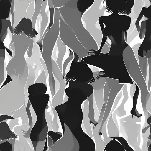 The Noir Silhouette pattern