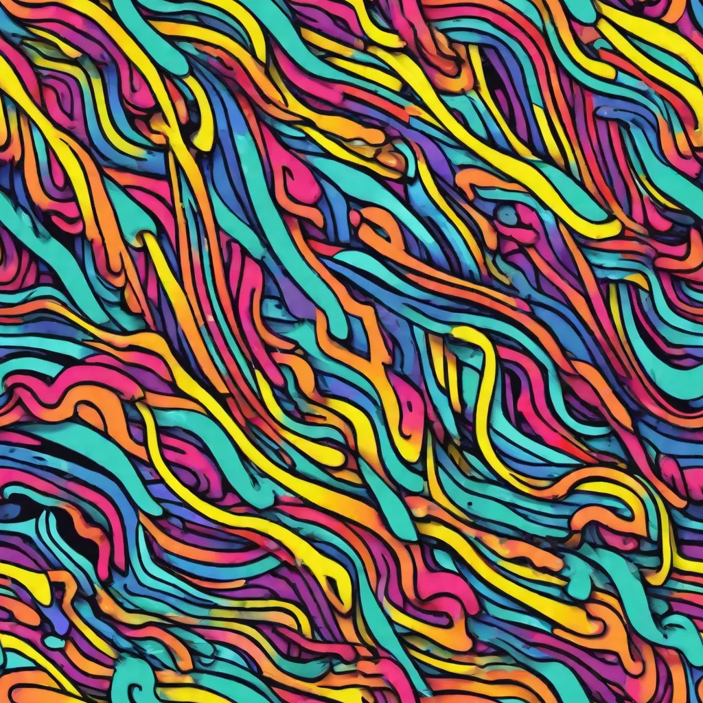 The Turquoise Taffy Ribbons pattern