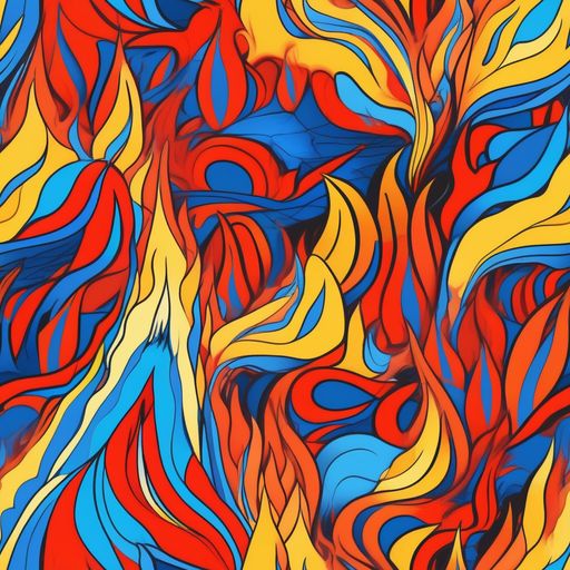 The Ember Foliage pattern