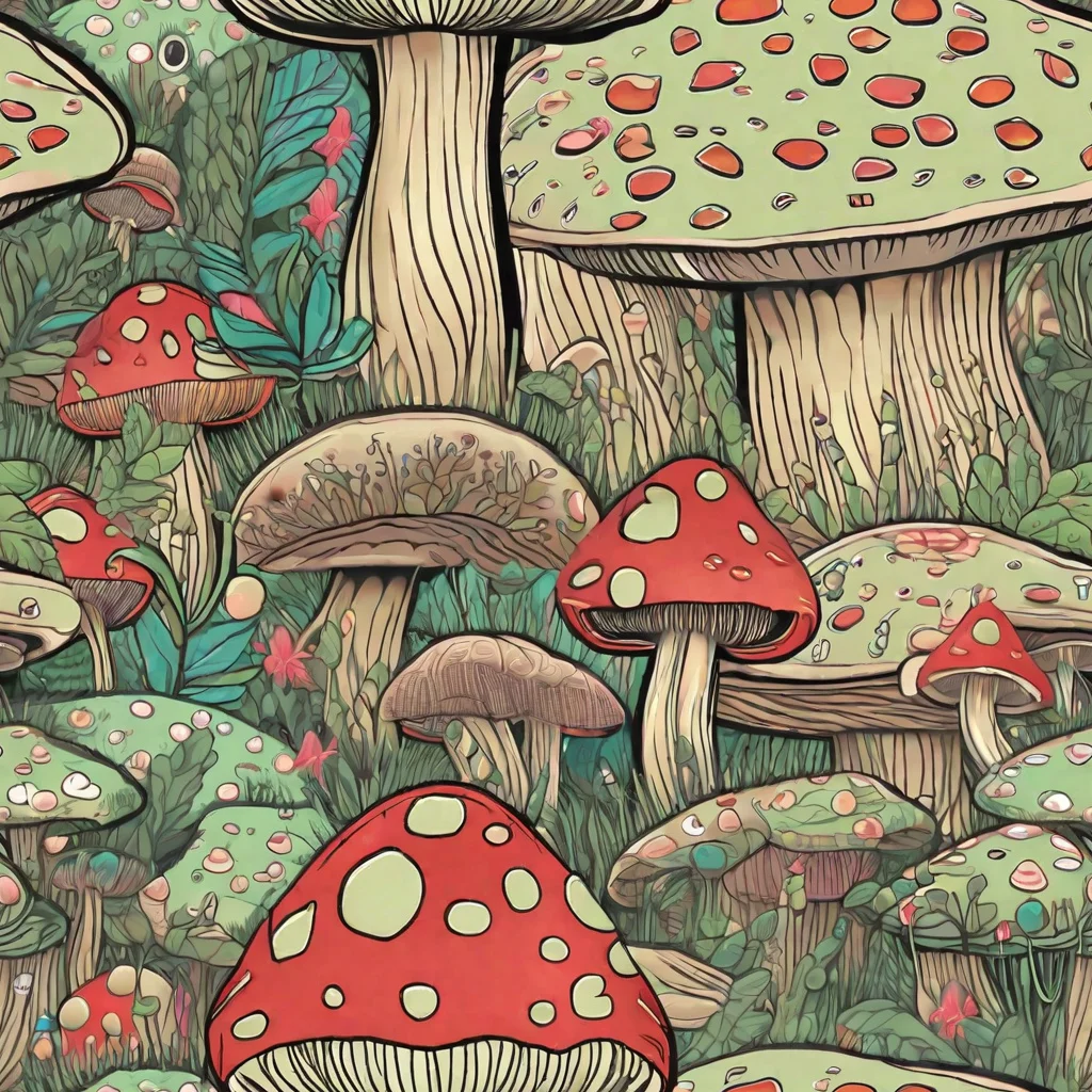 The Toadstool Grove pattern