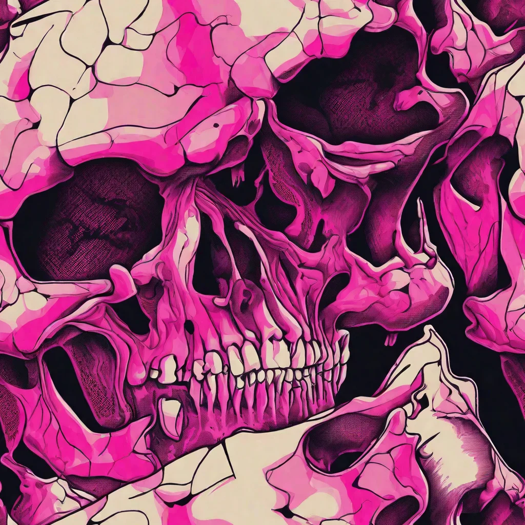 The Fuchsia Bones pattern