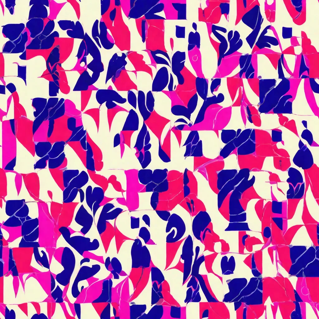 The Midnight Fuchsia pattern