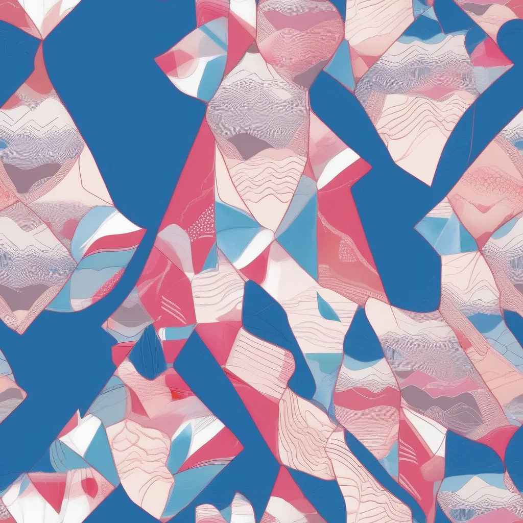 The Pink Tectonics pattern
