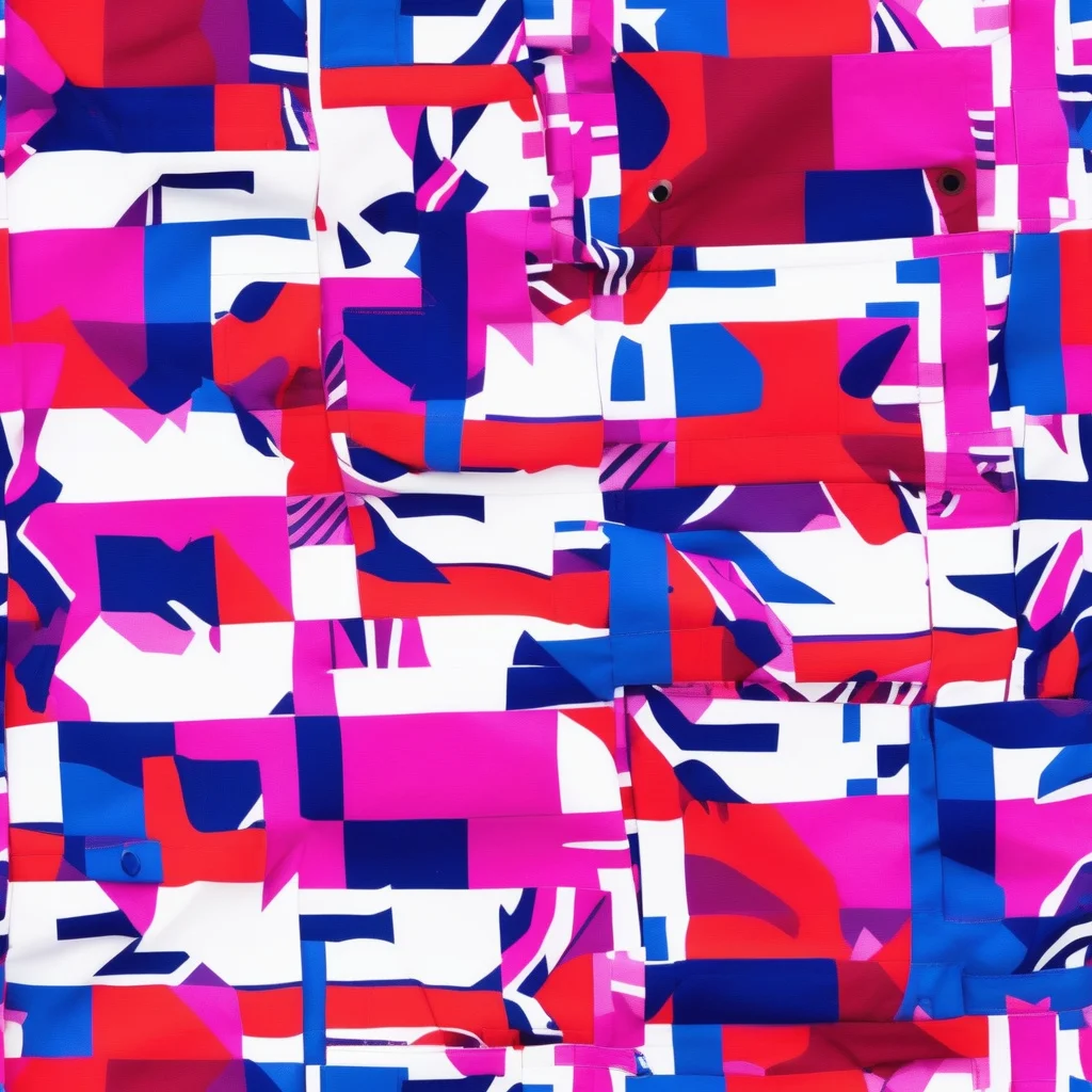 The Hot Pink Geometry pattern