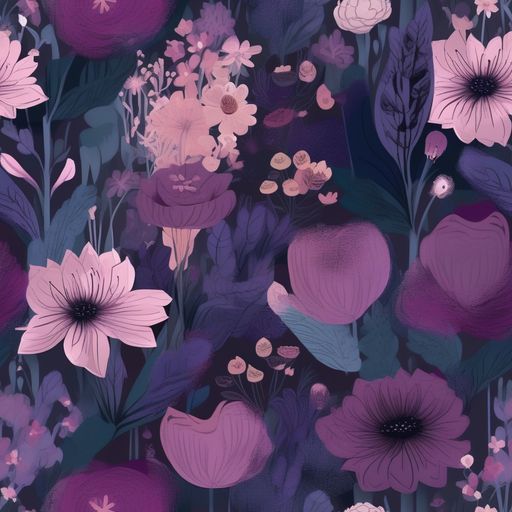 The Afterdark Florals pattern