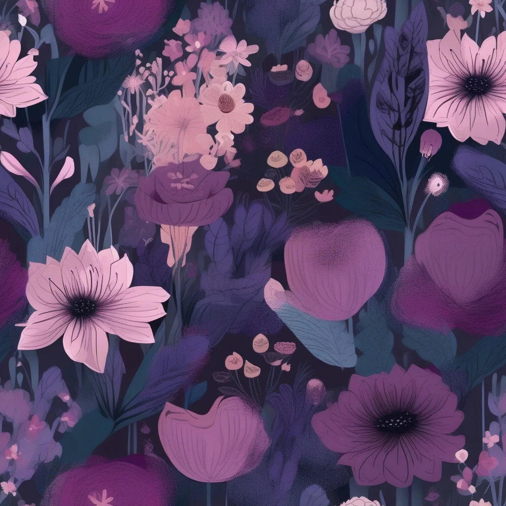 The Afterdark Florals pattern