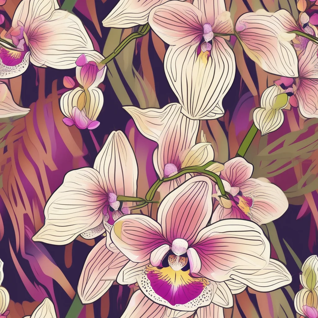 The Midnight Orchid pattern