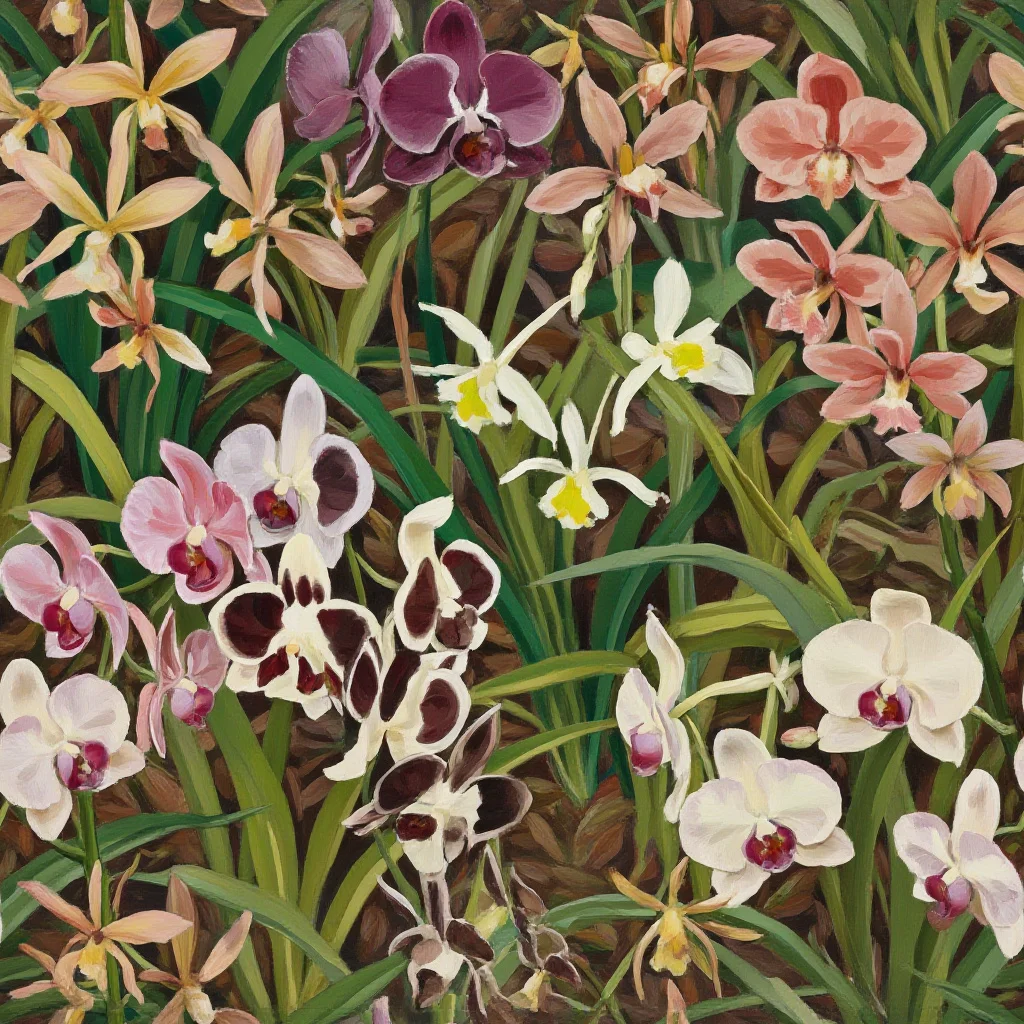 The Velvet Orchidarium pattern