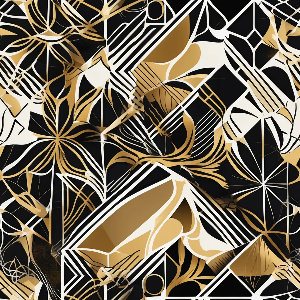 The Black Tie Botanica pattern