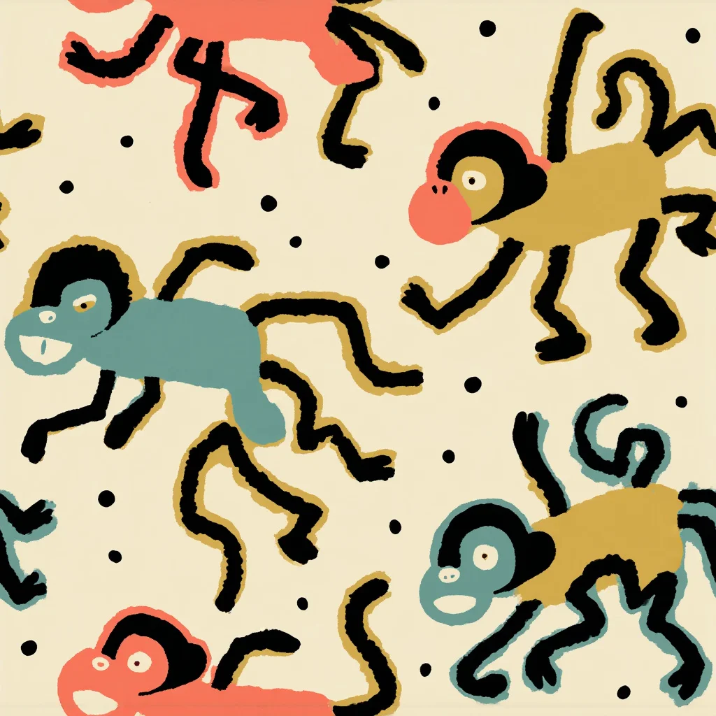 The Monkey Moonwalk pattern