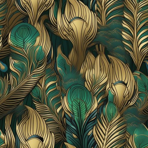 The Jade Baroque pattern