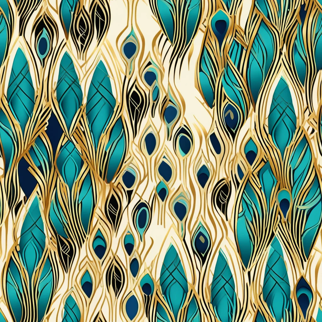 The Aurum Featherfall pattern
